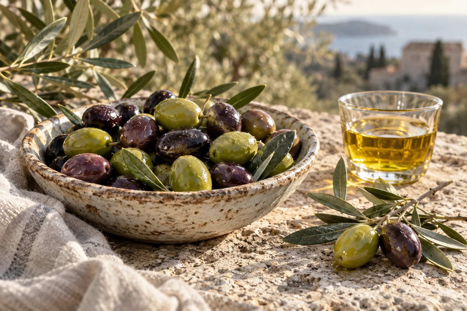 A closer look at the olive